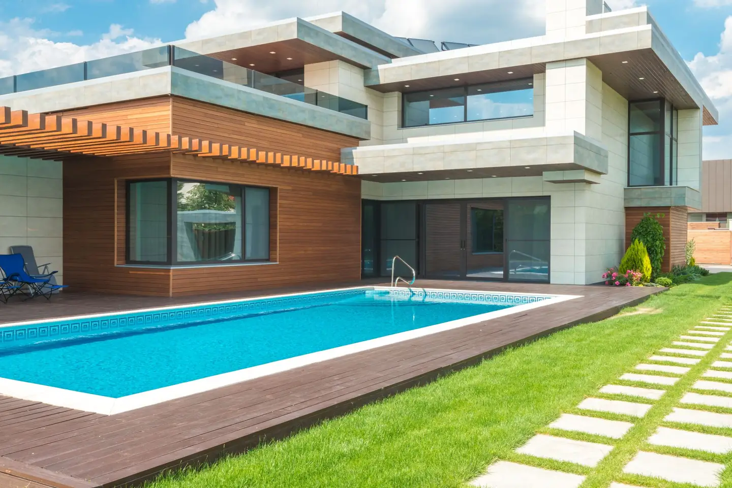 Swimming pool built in Ocean Shores, NSW